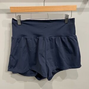 Halara navy active shorts
